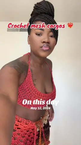A post by @miathecrocheter on TikTok caption: #onthisday 