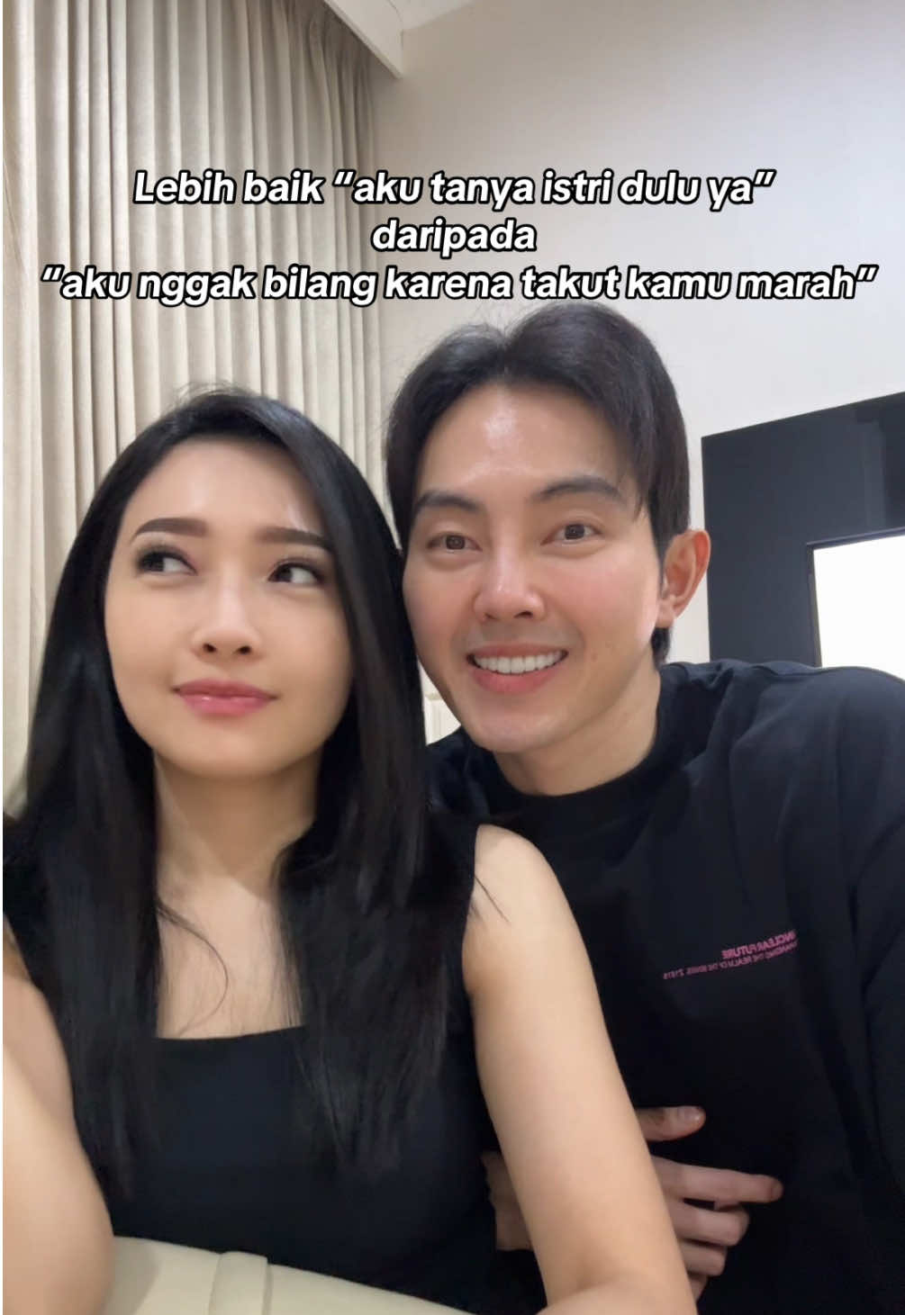 A post by @michaelrendyw on TikTok caption: Setuju bu ibu?kasih tau lakimu