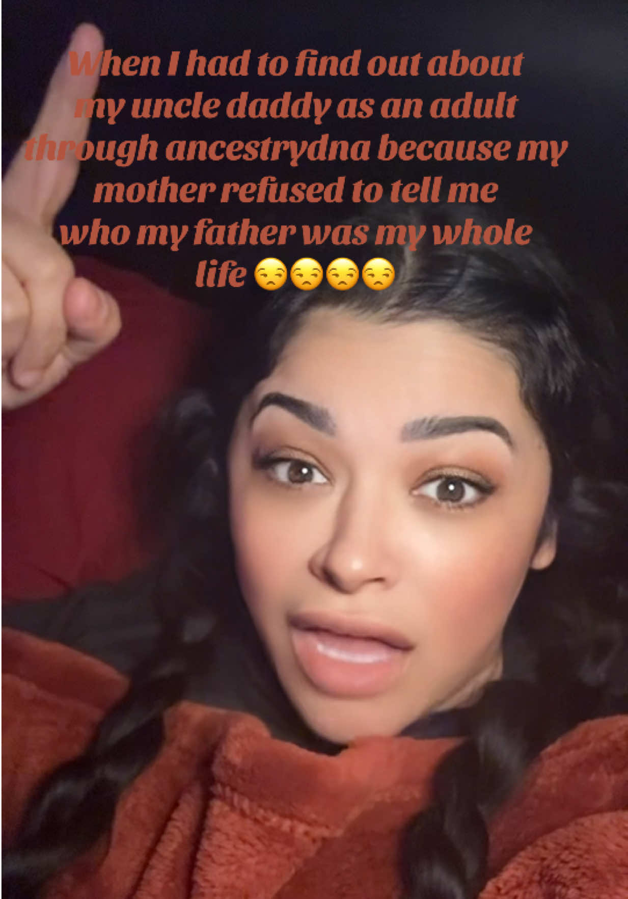 A post by @vanluc.7 on TikTok caption: I wish I would’ve known sooner….. #dnaresultsstorytime #dnaresults #uncledaddy #uncledaddynews #uncledaddygrandpa #texascheck #texasfemales #lovemyuncledaddy 