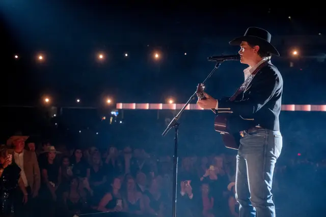 A post by @zachtop on TikTok caption: Fun times at my first @ACM Awards  📸: @citizenkanewayne #acmawards #countrymusic #classiccountry 