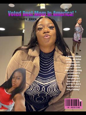 A post by @yo_thats_erica on TikTok caption: I loved all my Mother’s Day gifts but this one made me cry Ugly Tears 😭 Kiyah Designed a magazine and printed it out for me ❤️🥹 #thatmanandthemkids #momlife@aye_thats_kiyah 