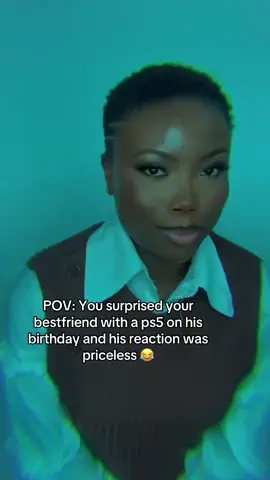 A post by @erkuahofficial on TikTok caption: This video is 2 years old but his reaction still remains priceless 😂😂😭😭. He didn’t believe I will get it for him but wait what is it with guys and play station 😂😭 @PRINCE ❤️ 👑 #erkuahofficial 