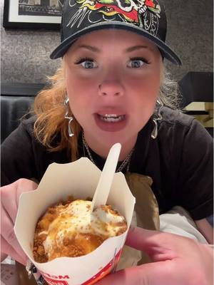 A post by @emiliebrooklyn__ on TikTok caption: Had to try it while I was here🤣 The wrap & Mcflurry was soooo good!! #mcdonalds #London