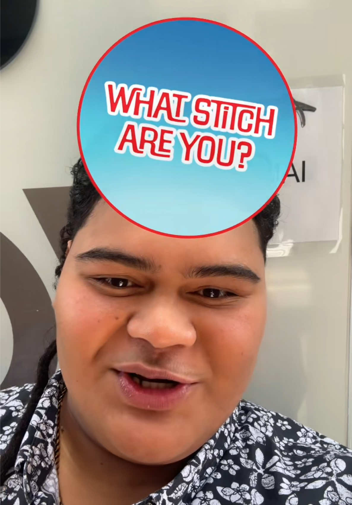 A post by @wtongi on TikTok caption: Cute & Fluffy - just like Stitch! What do you guys think? @Disney Music