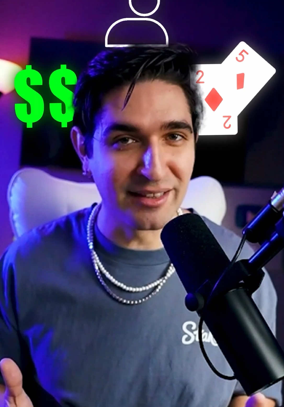 A post by @manu on TikTok caption: Lee a tus oponentes #poker #pokertok 