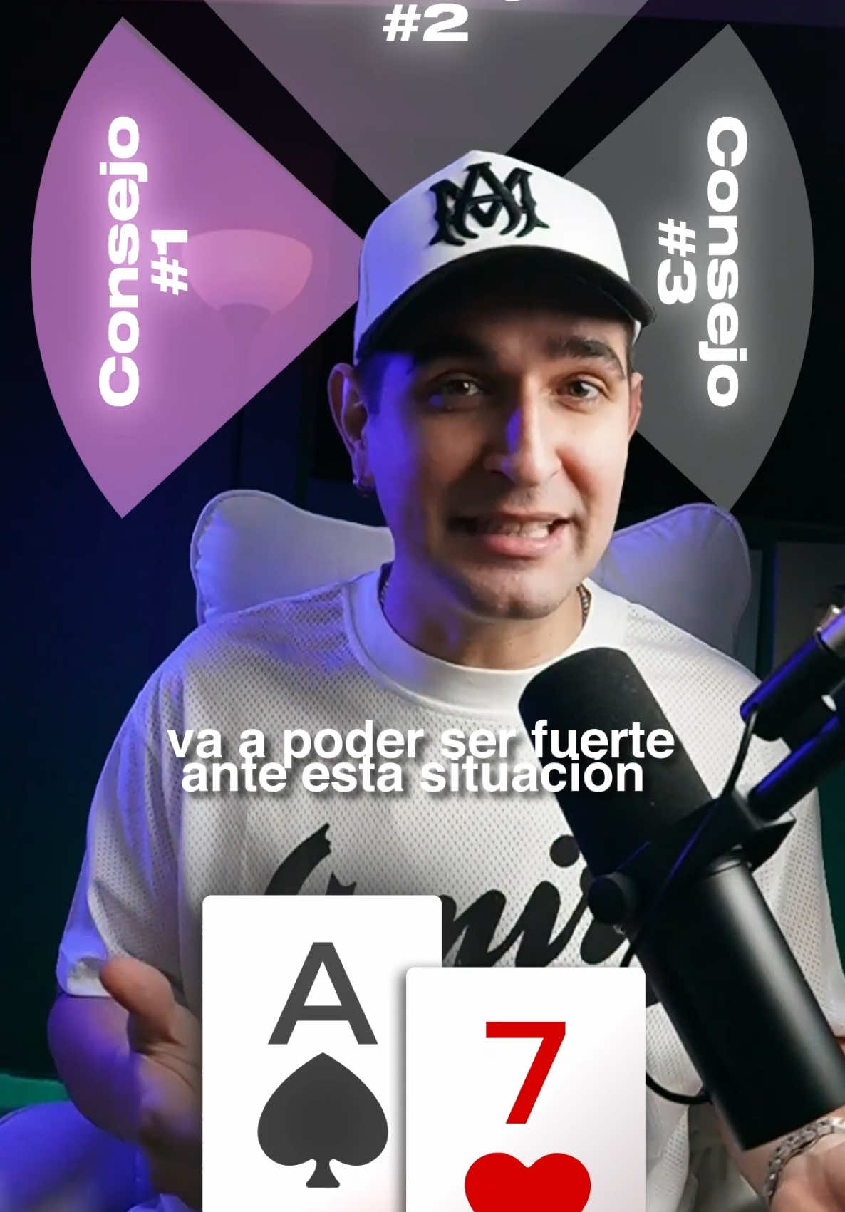 A post by @manu on TikTok caption: Multiway pot #poker #pokertok 