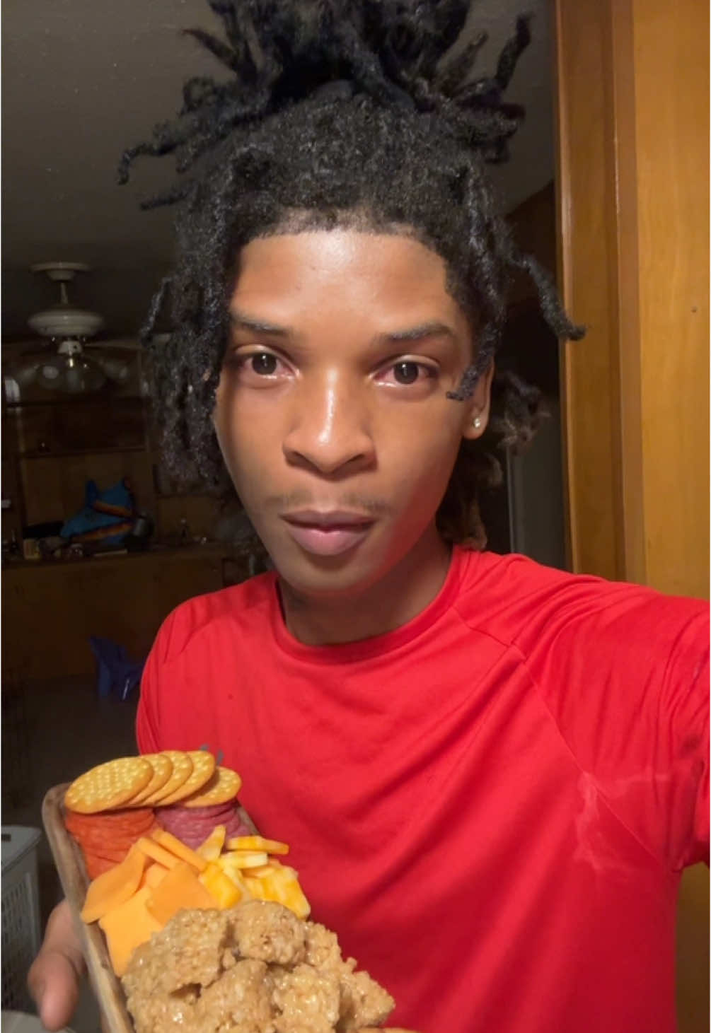 A post by @64krazy on TikTok caption: charcuterie board with the smacked bro.. #fyp #foryoupage #viral #charcuterie #charcuterieboard 