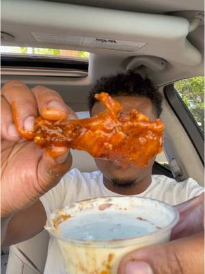 A post by @shawnfoodreviews7 on TikTok caption: They put elote on wings let’s talk about it 🍗🌽 #fyp #Foodie #wingstop #fypシ #wingstopranch #mukbang #fastfood #eating #asmr #wingstopmukbang 