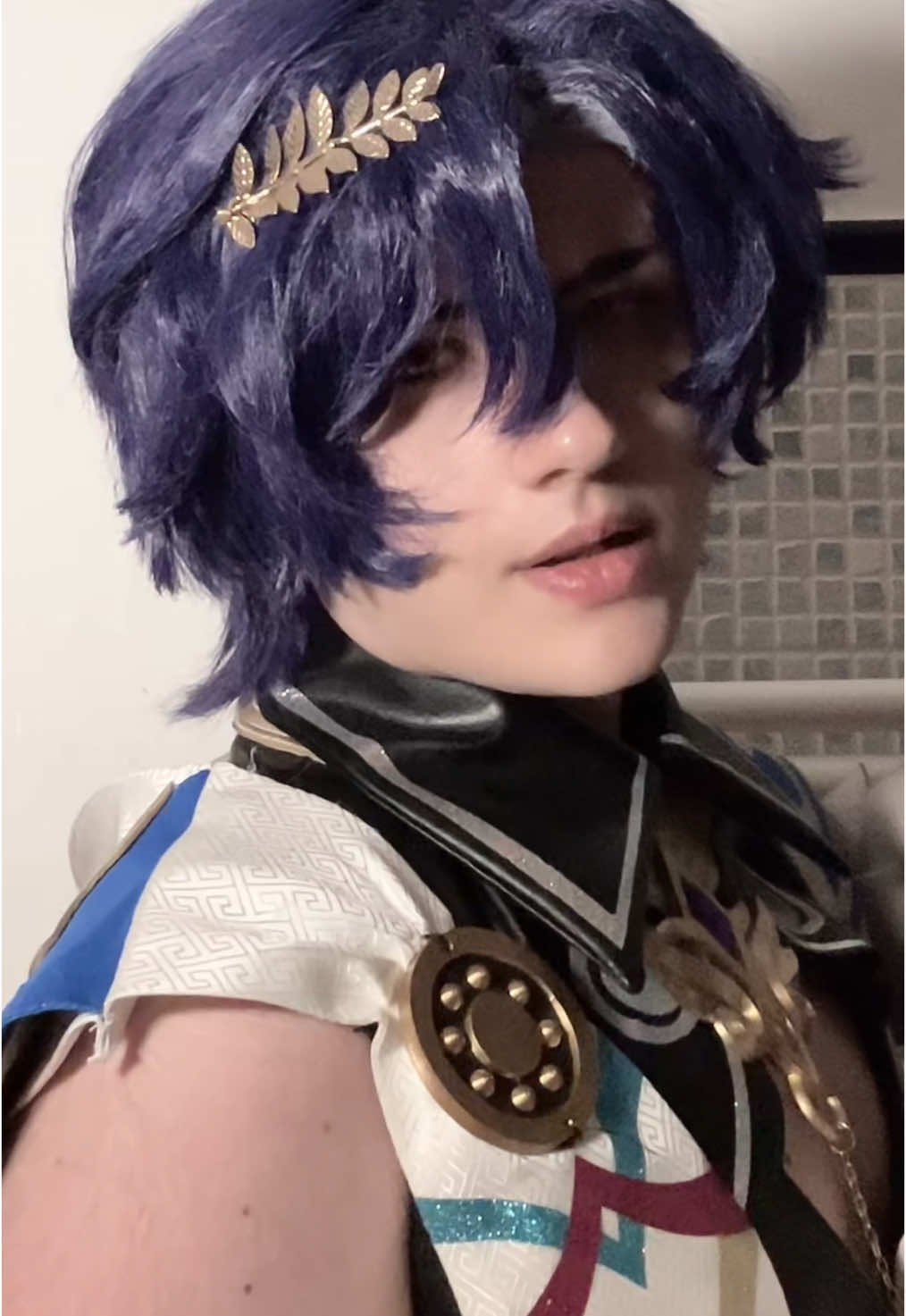 A post by @laistormhrim on TikTok caption: Draft | In a few days I’ll get into cosplay #drratio #drratiocosplay #veritasratio #hsr #hsrcosplay #honkaistarrailcosplay 