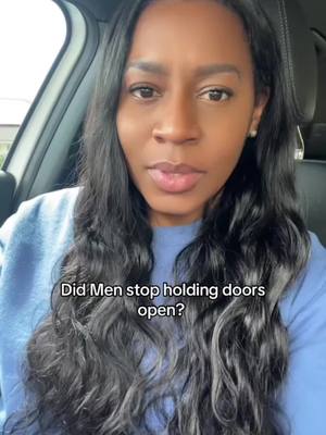 A post by @the_lady_j_ on TikTok caption: #holdingthedoor #specialtreatmentvsequality #whichisitgoingtobe #canthaveitbothways 