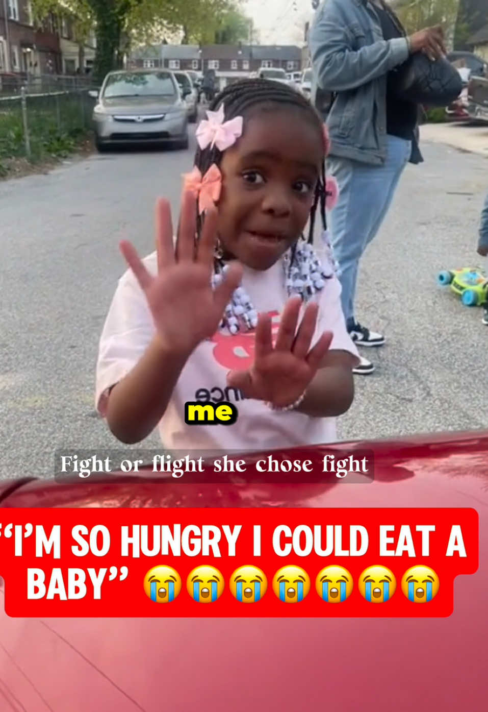 A post by @ehculo on TikTok caption: Épisode 1 | 🤣  pov: i told my toddler “i’m so hungry i could eat a kid” and their reaction had me in tears #funnytoddlers #parentinghumor #tiktokprank #momlife #dadlife #toddlerreaction #toddlersoftiktok #parentinglol #comedygold #fyp #viralprank #hyperviral #tiktokkids #babycontent #foryour #relatable #funnykids #kidreaction #babies #usa 