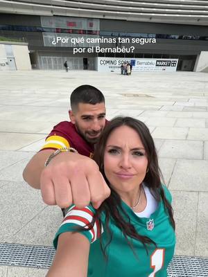 A post by @lucii_lba on TikTok caption: Esta no os la esperábais😉 @El Matador @mundonfl @NFL #madridista #bernabeu #iliatopuria #miamidolphins #nfl #realmadrid 