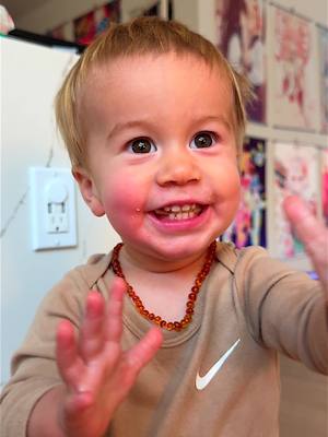 A post by @candyken on TikTok caption: Love my baby boy 🥹🩵🍼
