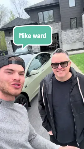 A post by @labautodetail on TikTok caption: Moi et @Nick.Finewraps avons littéralement transformé le bazou Tesla de Mike Ward! 🤌🏼✅ merci 🙏🏼 @Mike Ward #labautodetail #detailing #tesla #mikeward #nettoyage 