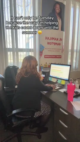 A post by @drkamilah_thaprincipal on TikTok caption: Educators are tired! Hang in there we are almost to the finish line! #principalsoftiktok #educatorsoftiktok 