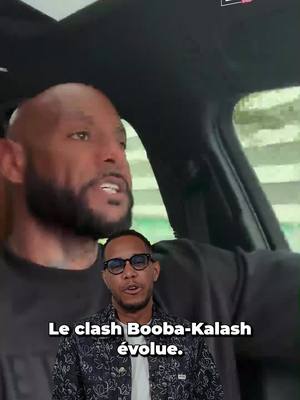 A post by @skyrockfm on TikTok caption: Booba renvoie un message à Kalash 😨 #LeRécapMrik
