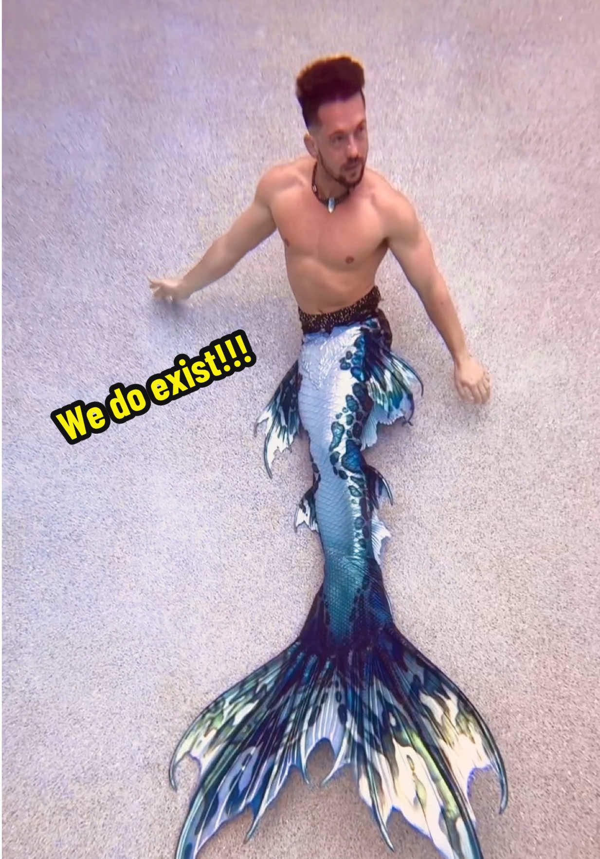 A post by @mermanthommy on TikTok caption: 🧜🏻‍♂️ Ailea’s back 🐍 Only post #5 with this amazing work of art from @Merbella Studios — still keeping it low-key for now as I’m still getting use to the movements and swim style. 🫧 This tail moves like a serpent: smooth, fast, zero drag. Sport mode stays on.🏊🏼‍♂️💚🩶🖤 What can I say,… I feel like this was made for me!!! What do you think?🧐
