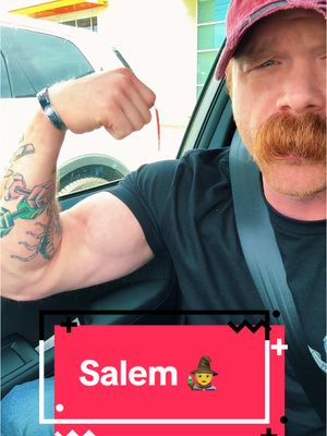 A post by @scotty.k.fitness on TikTok caption: I cast “Muscle Mommy” 🧙🏻‍♂️🪄#witchtok #witch #salem #magic #spooky #spiritual #muscle #never #again #neveragain #salemmassachusetts #witchy #vibes #roadtrip #women 