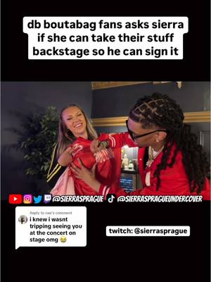 A post by @sierraspragueundercover on TikTok caption: Replying to @nae i was never gonna be right back 😂😂😂😭 twitch: @sierrasprague ❤️ @dbboutabag4l @Sierra Sprague Clips @sierraspraguespam #sierrasprague #sierraspragueclips 