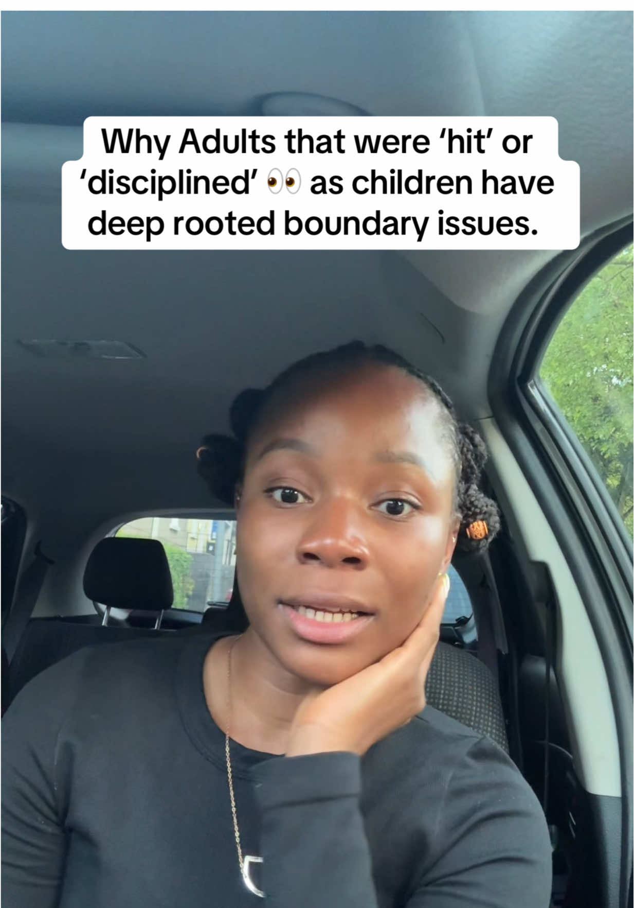A post by @damipepe on TikTok caption: Dear African Children that are now adults, tap in. Most of us struggling with re-occurring boundary and control issues is because the people we trusted violated our boundaries constantly in our formative years.  #chitchat #whatilearned #therapytiktok 