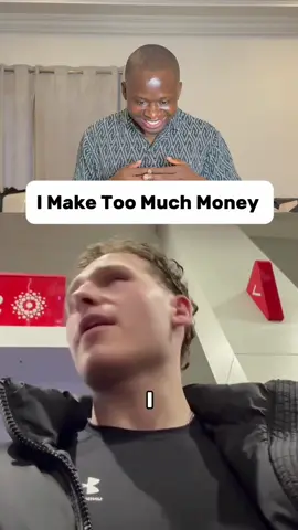 A post by @maximbadyofficial on TikTok caption: I make too much money I need help spending it. Credit = tristanrobinnson