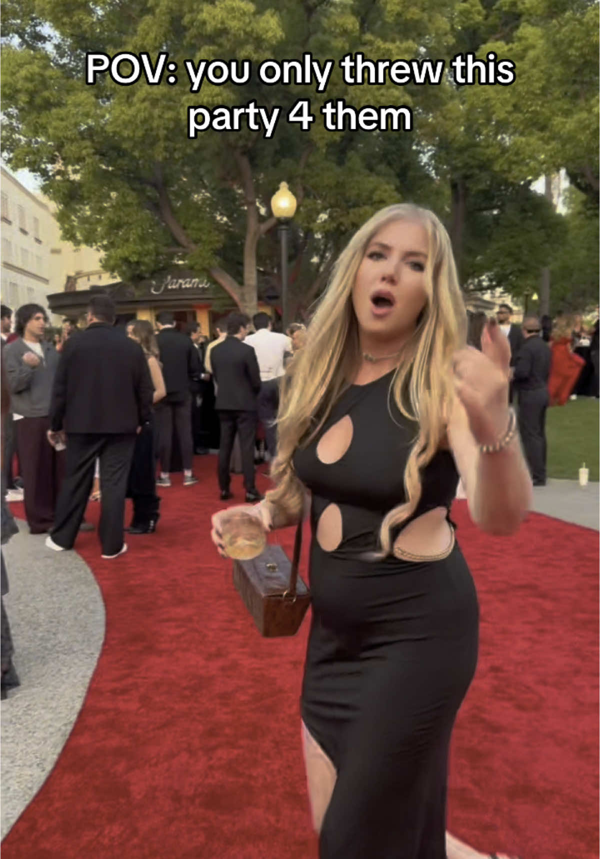 A post by @heatherlarose on TikTok caption: And now I’ll never party on u 🥲 #party4u #brat #missionimpossible #fyp #premiere #viral 