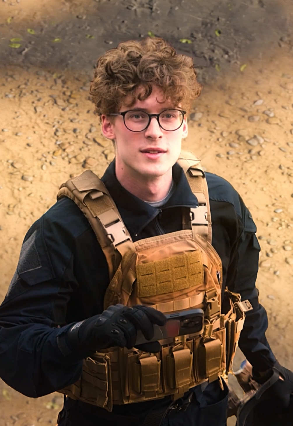 A post by @joshvfx on TikTok caption: Going on a mission inspired by Delta Force! Delta Force is a free-to-play, high quality FPS shooter game on PC that just released on mobile! @Delta Force Game #deltaforcegame #deltaforcemobile #ad 