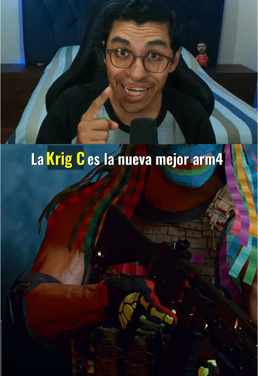 A post by @itsroyaltyg on TikTok caption: ESTA KRIG C ES LA NUEVA MEJOR ARMA! #warzone #warzoneclips #warzonebestclips #warzonefunnyclips #warzoneloadout #warzonetips #callofduty #callofdutywarzone #codwarzone #parati #foryou #fy #gamerentiktok 
