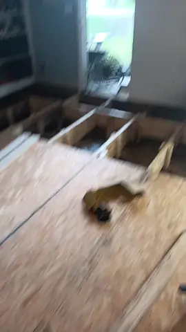 A post by @dadlife1 on TikTok caption: getting the top floor lated down