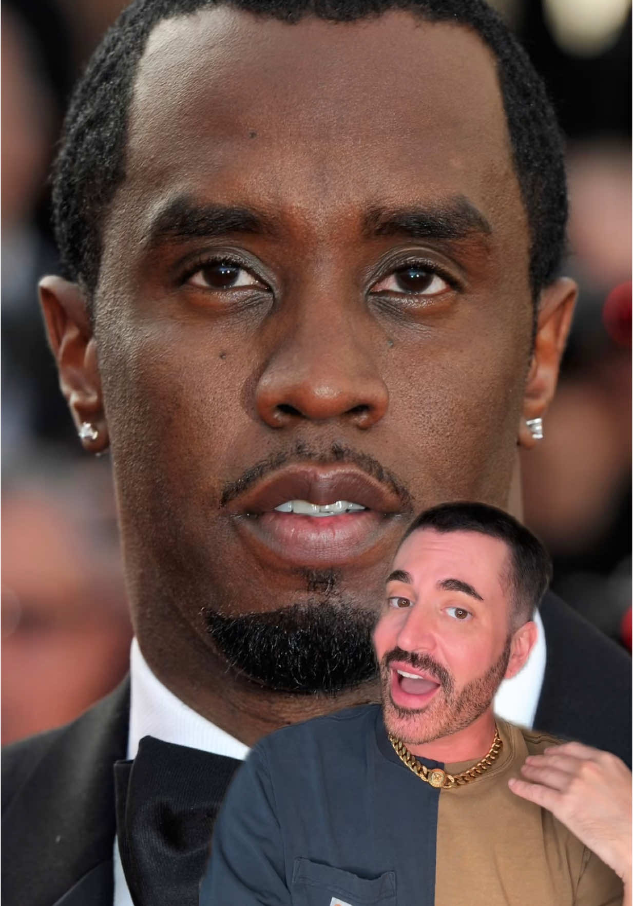 A post by @mvstevens on TikTok caption: my job interview with #diddy 😳 #greenscreen #mariahcarey #BookTok #celebrity 