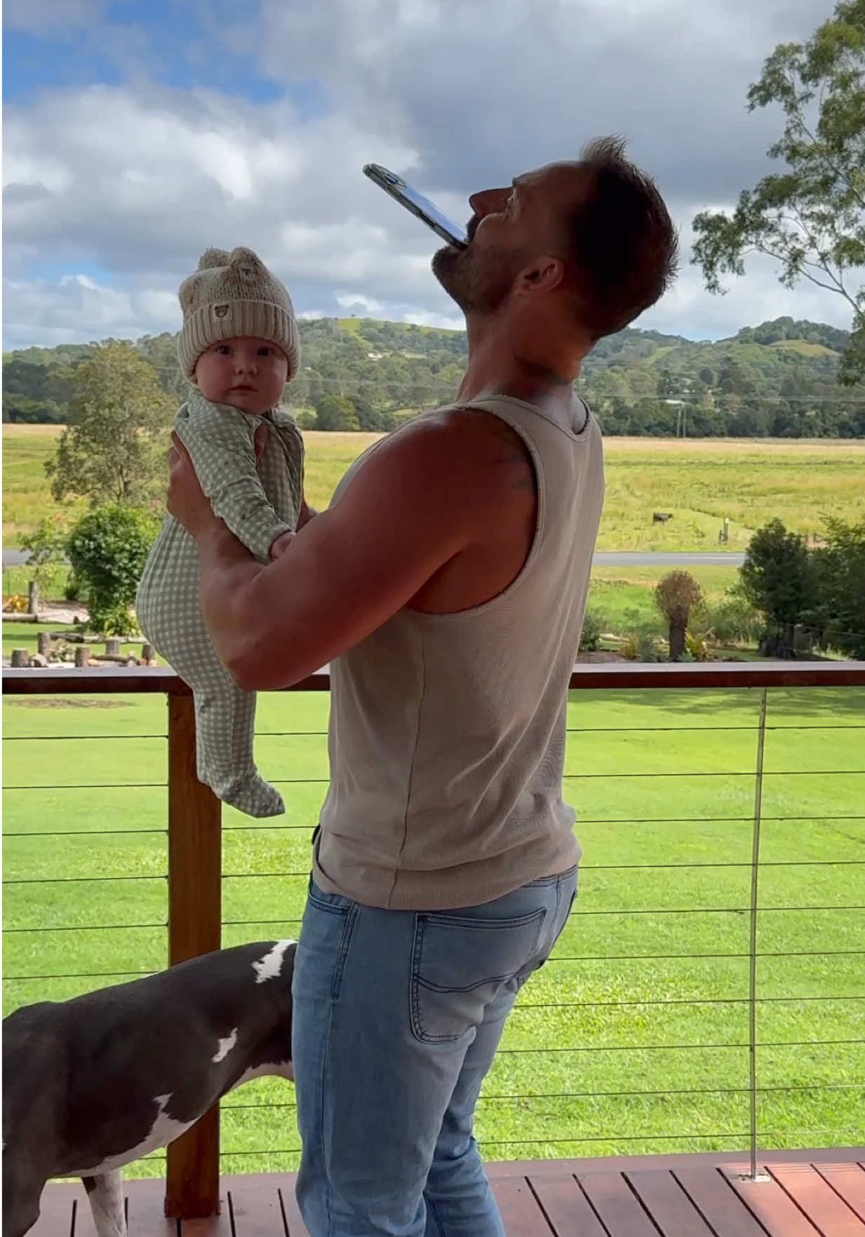 A post by @joelbushby on TikTok caption: Tried this with my 6 month old & he loved it 