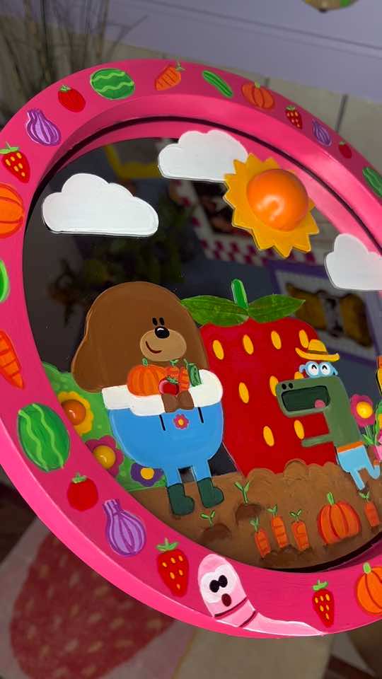 A post by @nickid_creations on TikTok caption: It’s growing season! 🧡🐾🍓 Another fun collab with @Hey Duggee #heyduggee #art #artist #cartoon 