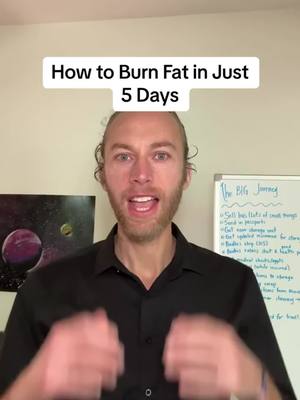 A post by @robertwblove on TikTok caption: How to Burn Fat in Just Dive Days., #health #wellness #fatburn #robertlove #robertwblove