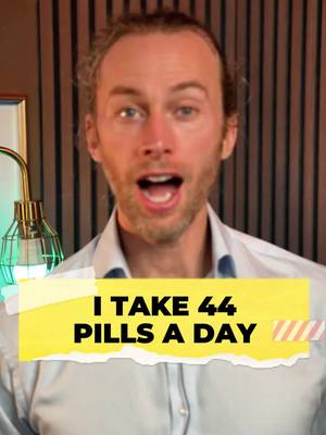 A post by @robertwblove on TikTok caption: I take 44 Pills a Day...Here are my Top 3. #supplements #brain #memory #robertlove #robertwblove