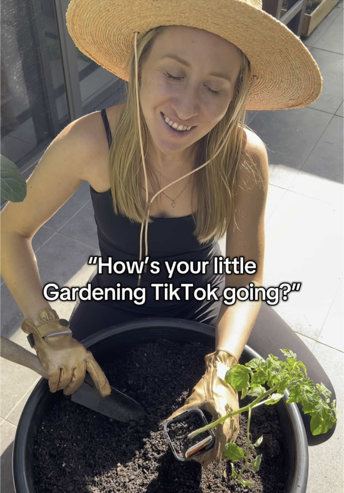 A post by @kia_urbangardener on TikTok caption: I don’t mean to brag 🤷🏼‍♀️ but seriously I get asked this question every now and then 🤣 #gardening #garden #beginnergardener #beginnergardening #gardeningtips #gardenersoftiktok 