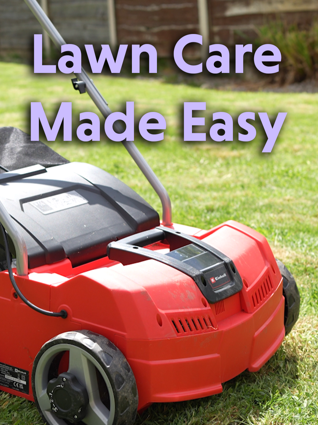 A post by @consumesense on TikTok caption: Look after your lawn with this Scarifier and Aerator! #amazon #amazonfinds #amazonfinds2025 #einhell