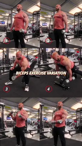 A post by @petarklancir on TikTok caption: Dumbbell bicep variation 👇 1. DB bicep curl with rotation  2. DB hammer curls 3. One arm bicep concentartion curl  4. DB incline bench lying preacher curl 5. Zottman curls 6. DB bicep curl with supinated grip  Which one is your favorite? 🤔 --------------------------------- @gymbeamhr 👉 code - Petar5 --------------------------------- #bicep #bicepday #bicepworkout #dumbbellbicepcurls #gym #gymworkouts #gymtips #GymBeam #gymbeamhr