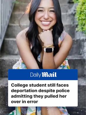 A post by @dailymail on TikTok caption: In a surprising turn of events, authorities have dropped the traffic charges that landed a 19-year-old college student in ICE custody — after cops admitted they mistakenly stopped the wrong car. Ximena Arias-Cristobal, a Mexican-born student who has lived in the United States since she was four, was taken into ICE custody following a May 5 traffic stop in Dalton, Georgia, where she lives with her family. The Dalton Police Department and the city prosecutor, however, revealed they had reviewed dashcam footage from the stop and determined the officer made a mistake. Despite the charges being dropped, Arias-Cristobal remains in ICE custody and is now facing deportation. Click the link to read the full story. #news #georgia #ice #immigration