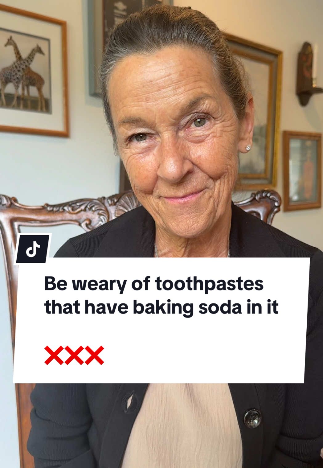 A post by @drelliephillips on TikTok caption: Be weary of toothpastes that have baking soda in it #bakingsodatoothpaste #toothpastebakingsoda #bakingsoda #toothpaste 