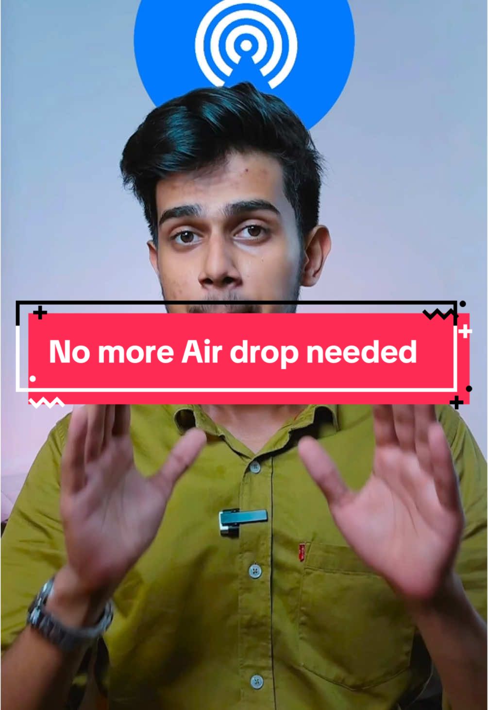 A post by @batpedia2 on TikTok caption: Airdrop no more needed 🤯😱. #batpedia #learnontiktok #apple #iphonetricks #tip #android #foryou #fyp #fyyyyyyyyyyyyyyyy 