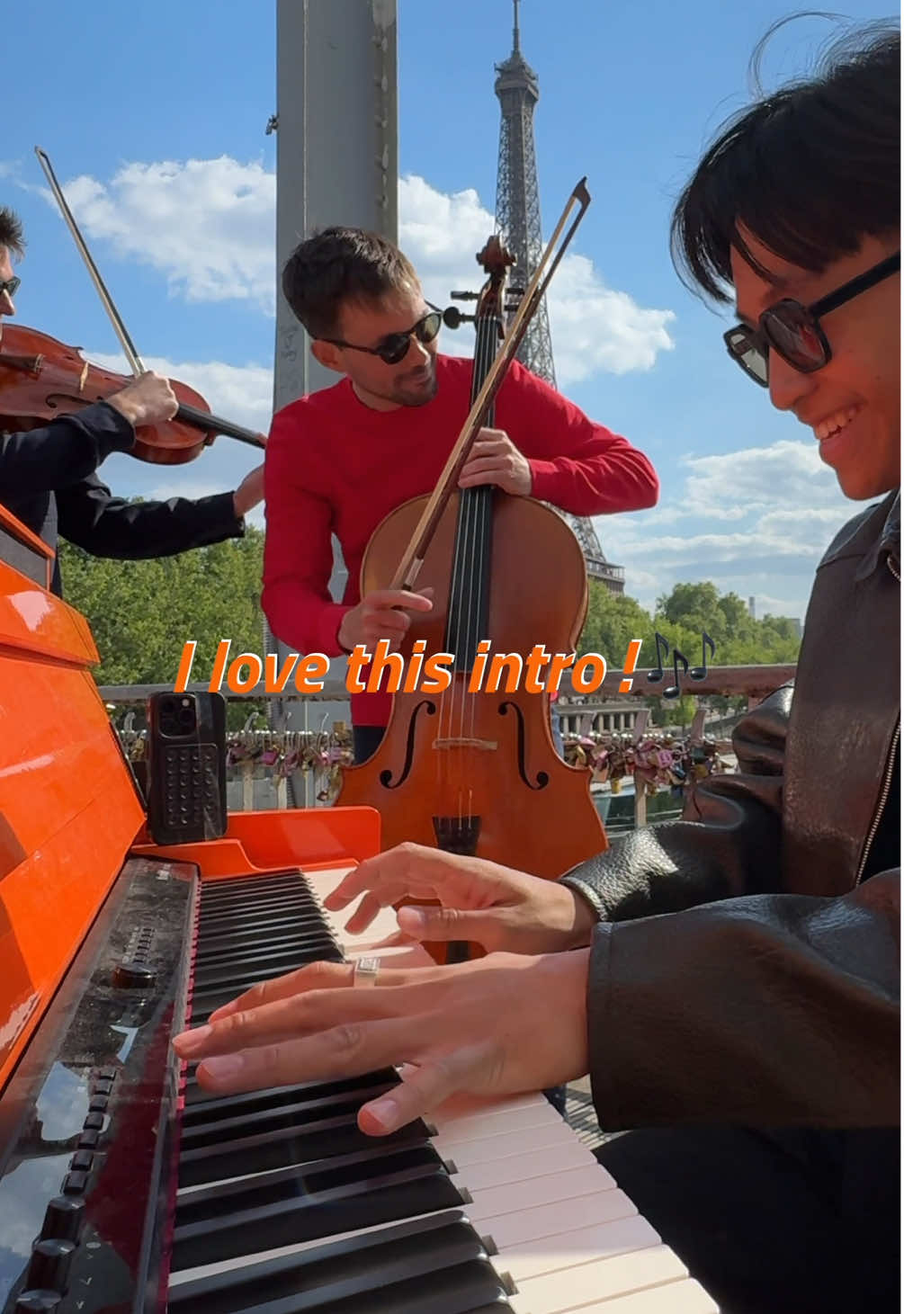 A post by @vantoan___ on TikTok caption: This video makes me so feel happy! 😍 #Piano #ghibli #miyazaki #stringquartet 