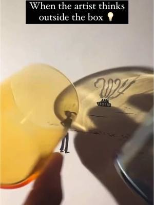 A post by @fenonart on TikTok caption: #Repost  ・・・ Creativity has no limits! This artist (vincent_bal) is using his imagination and shadows to create these amazing artworks. Comment your favorite one 👇 Artist: vincent_bal  #Art #drawing #creativity