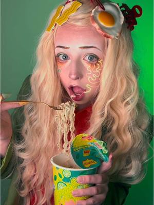 A post by @endomarf on TikTok caption: Ramen girlie #makeup #grwm #makeuptutorial #cosplay  Реклама. Рекламодатель ООО «Вектор Дистрибьюшн» (ОГРН 1127746151840) ERID:2VtzqxDx2z8