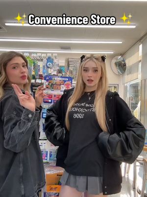 A post by @honeypuu on TikTok caption: ✨Convenience Store ✨ #honeypuu #korea #convenientstore #viral #fyp #foryou 