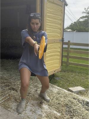 A post by @whitneywren1 on TikTok caption: When the cows need assistance with the flies just call us 1-800-wrenfarm ❤️ #viral #trend #cows #farmlife #whitneywren #challenge 