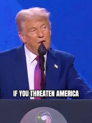 A post by @real.benshapiro on TikTok caption: Trump will NEVER hesitate to wield American power #benshapiro #trump #america