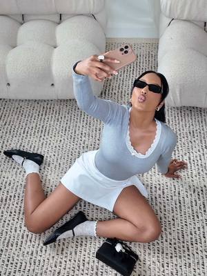 A post by @latoyabruh on TikTok caption: feelin soft n sweet still a threat tho ✨🩰⛓️ #grwm #fitcheck #outfitinspo #fashiontiktok #ootd #postthecontent 