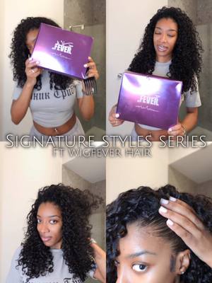 A post by @icnissue on TikTok caption: @WigFever Hair  #washngo #wigfever #cantu #pillowsoftcurls #halfwig #curlyhairroutine #curlyhalfwig