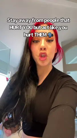 A post by @officialsalicerose on TikTok caption: STAY AWAY FROM PEOPLE THAT HURT YOU BUT ACT LIKE YOU HURT THEM 🗣️ #real #advice #trending #fypシ #motivation #healing 