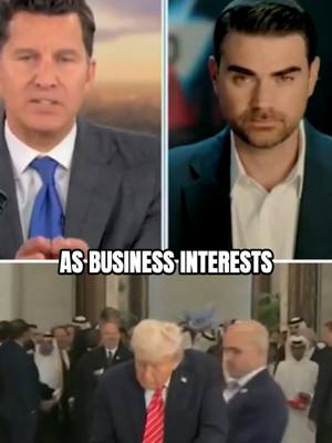 A post by @real.benshapiro on TikTok caption: Trump does what Biden could NEVER do #benshapiro #trump #business
